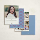 "Wavy Floral Frame" - Quinceanera Invitations in Orchid by Kelly Watkins - Back of Card Options