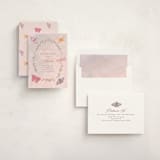 "Dreamy Butterflies" - Quinceanera Invitations in Petal by Teju Reval - Assembled