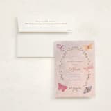 "Dreamy Butterflies" - Quinceanera Invitations in Petal by Teju Reval - Invitation with Envelope