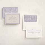 "Ric rac Nostalgia" - Quinceanera Invitations in Lavender by Tamara Hilje - Assembled