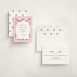 "Bonjour Bebe" - Quinceanera Invitations in Carnation by Itsy Belle Studio - Assembled