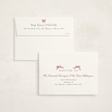 "Bonjour Bebe" - Quinceanera Invitations in Carnation by Itsy Belle Studio - FREE Recipient Addressing