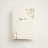 "Aura Botánica" - Quinceañera Thank You Cards in Blush by Itsy Belle Studio - Front