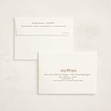 "Quinceanera garden" - Quinceañera Thank You Cards in Blush by Creo Study - FREE Recipient Addressing