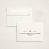 "Flores" - Quinceañera Thank You Cards in Peony by Sarah Knight - FREE Recipient Addressing