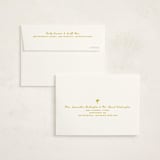 "Palm" - Quinceañera Thank You Cards in Sunshine by Gwen Bedat - FREE Recipient Addressing