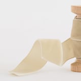 "Champagne Velvet" - Ribbon in champagne by Minted - Close-Up