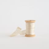 "Ecru Shimmer" - Ribbon in ecru by Minted - Ribbon