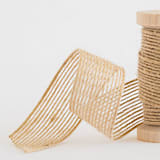 "1" Jute" - Ribbon in natural by Minted - Close-Up