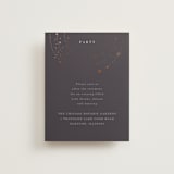 "North" - Reception Cards in Twilight by Baumbirdy - Front