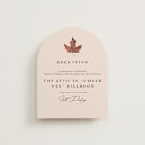 "Autumn Leafs" - Reception Cards in Autumn by Itsy Belle Studio - Front