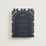 "Deco pattern" - Reception Cards in Cote d'azur by Ana de Sousa - Front