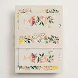 "Garden Feast" - Reception Cards in Garden by Elly - Assembled with Belly Band