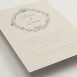 "FairyTale.." - Reception Cards in Heather by Vera Lim - Detail