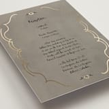 "Santa Catalina" - Reception Cards in Ink Wash by Ani Somi - Detail