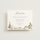 "Great Outdoors" - Reception Cards in Forest by Petra Kern - Front