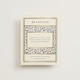 "Hansen" - Reception Cards in Almond by Stephanie Hawkes - Front