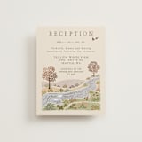 "Countryside" - Reception Cards in Autumnal by Paper Sun Studio - Front