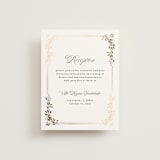 "Lake Como" - Reception Cards in Diamond by Kate Ahn - Front