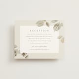 "Sonnet" - Reception Cards in Meadow by Kristie Kern - Front