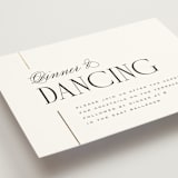 "Linear" - Reception Cards in Silk by Laura Hankins - Detail