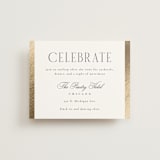 "The Ritz" - Reception Cards in Quartz by Kristie Kern - Front