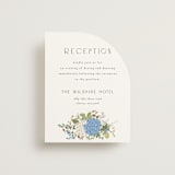 "Garden Whisper" - Reception Cards in Coastal by Susan Moyal - Front