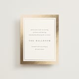 "Bianca" - Reception Cards in Sugar by Jessica Williams - Front