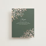 "Undone" - Reception Cards in Garden by Itsy Belle Studio - Front