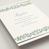 "Pillowy border" - Reception Cards in Ocean by Creo Study - Detail