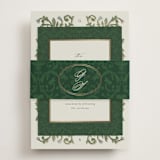 "grandeur" - Reception Cards in Bluebell by Jen Owens - Assembled with Belly Band