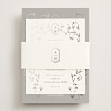 "cantuccini" - Reception Cards in Moon by chocomocacino - Assembled with Belly Band
