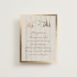 "Mountain Love" - Reception Cards in Dew by Petra Kern - Front
