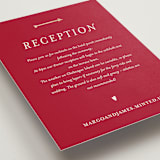 "Amore" - Reception Cards in Snow by Ani Somi - Detail