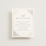 "Intertwined" - Reception Cards in Pearl by Janean Hinger - Front