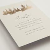 "Vista" - Reception Cards in Fallen Snow by Robin Ott - Detail