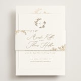 "Reflection" - Reception Cards in Porcelain by Leah Bisch - Assembled with Belly Band