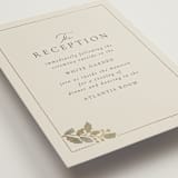 "Vine Wrap" - Reception Cards in Fern by Jen Owens - Detail