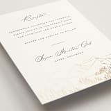 "Peaks" - Reception Cards in Hunter by Sarah Brown - Detail