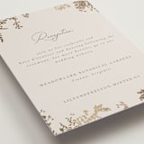 "forever and a day" - Reception Cards in Luxe Neutral by Design Lotus - Detail
