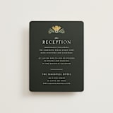 "Embellished" - Reception Cards in Buttercup by Jen Owens - Front