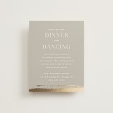 "True Love" - Reception Cards in Clay by Carolyn Nicks - Front