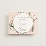 "Country Garden" - Reception Cards in Verdant by Susan Moyal - Front