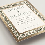 "Kareem" - Reception Cards in Evergreen by Oma N. Ramkhelawan - Detail