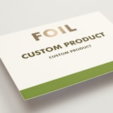 "Landscape Custom" - Reception Cards in Golden by Minted Custom - Detail