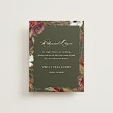 "poetique" - Rehearsal Dinner Cards in Autumn by Kate Ahn - Front