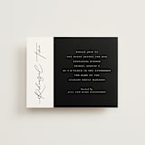 "Everly" - Rehearsal Dinner Cards in Pearl by Christie Garcia - Front