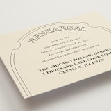 "Sealed" - Rehearsal Dinner Cards in Daisy by Baumbirdy - Detail