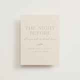 "Soft Arch" - Rehearsal Dinner Cards in Sage by Erica Krystek - Front
