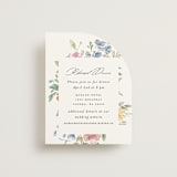 "Floral Pop" - Rehearsal Dinner Cards in Tropical by Itsy Belle Studio - Front